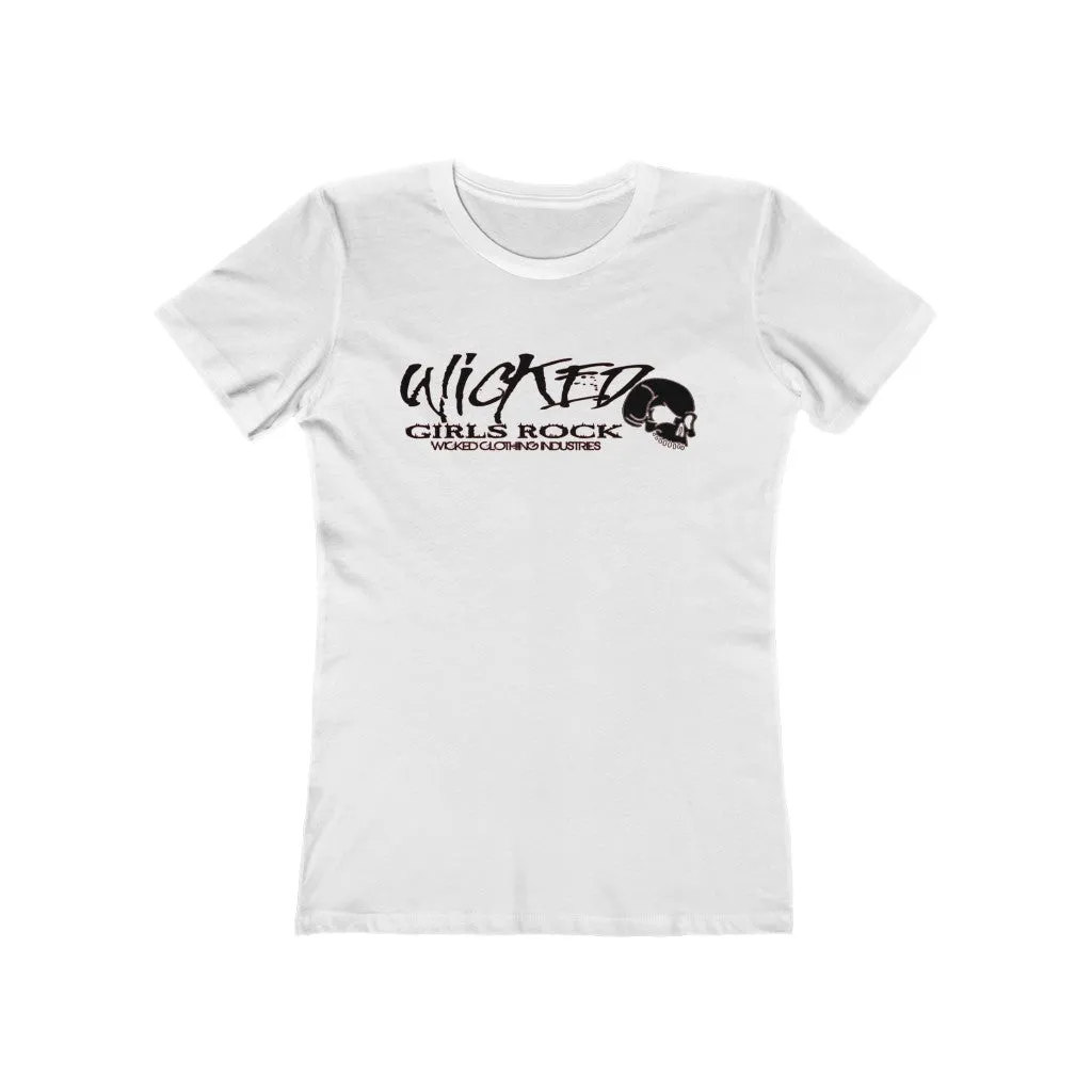 Wicked Girls Rock /Black/Women's  Tee