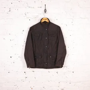 Women's Barbour Utility Wax Jacket - Brown - Women's M