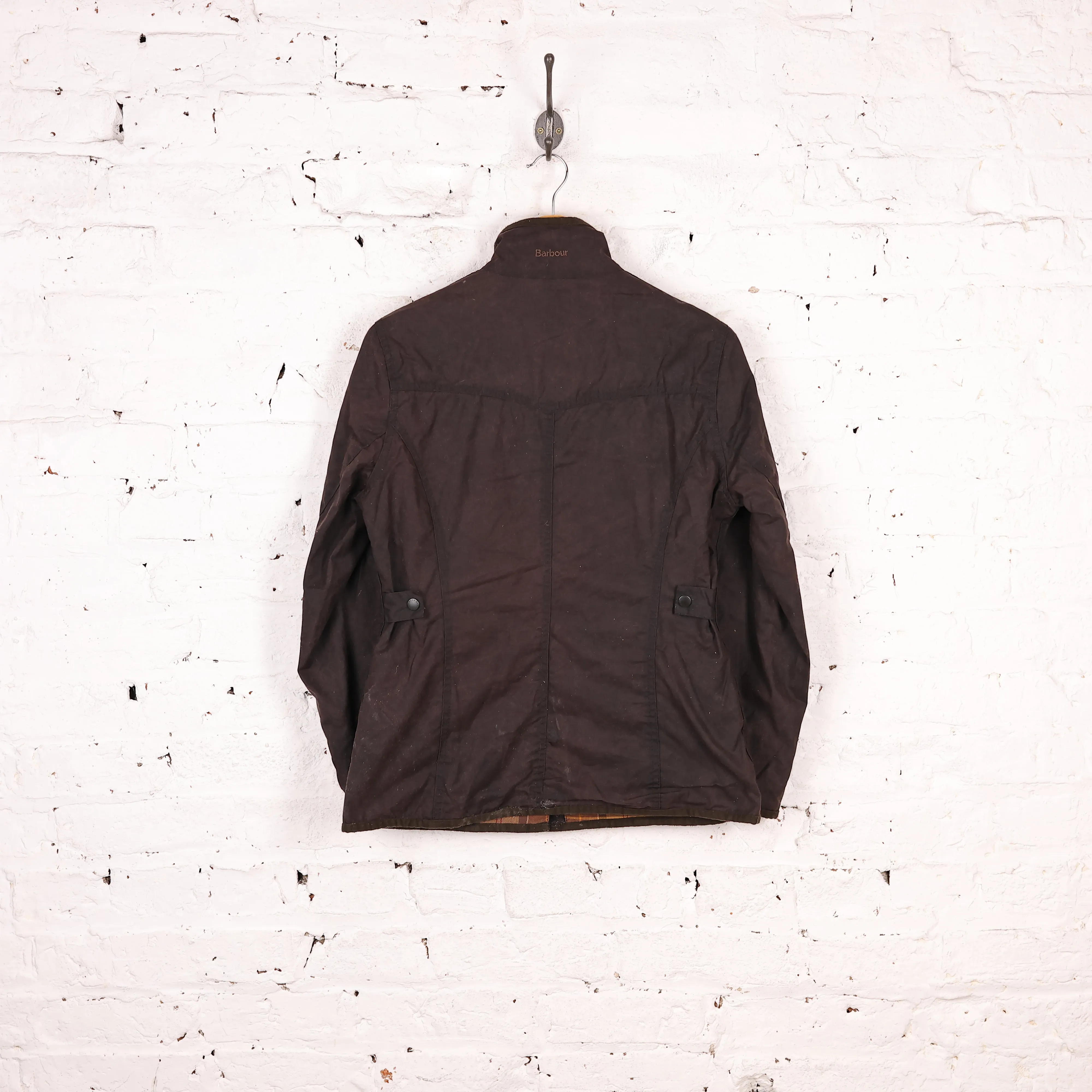 Women's Barbour Utility Wax Jacket - Brown - Women's M