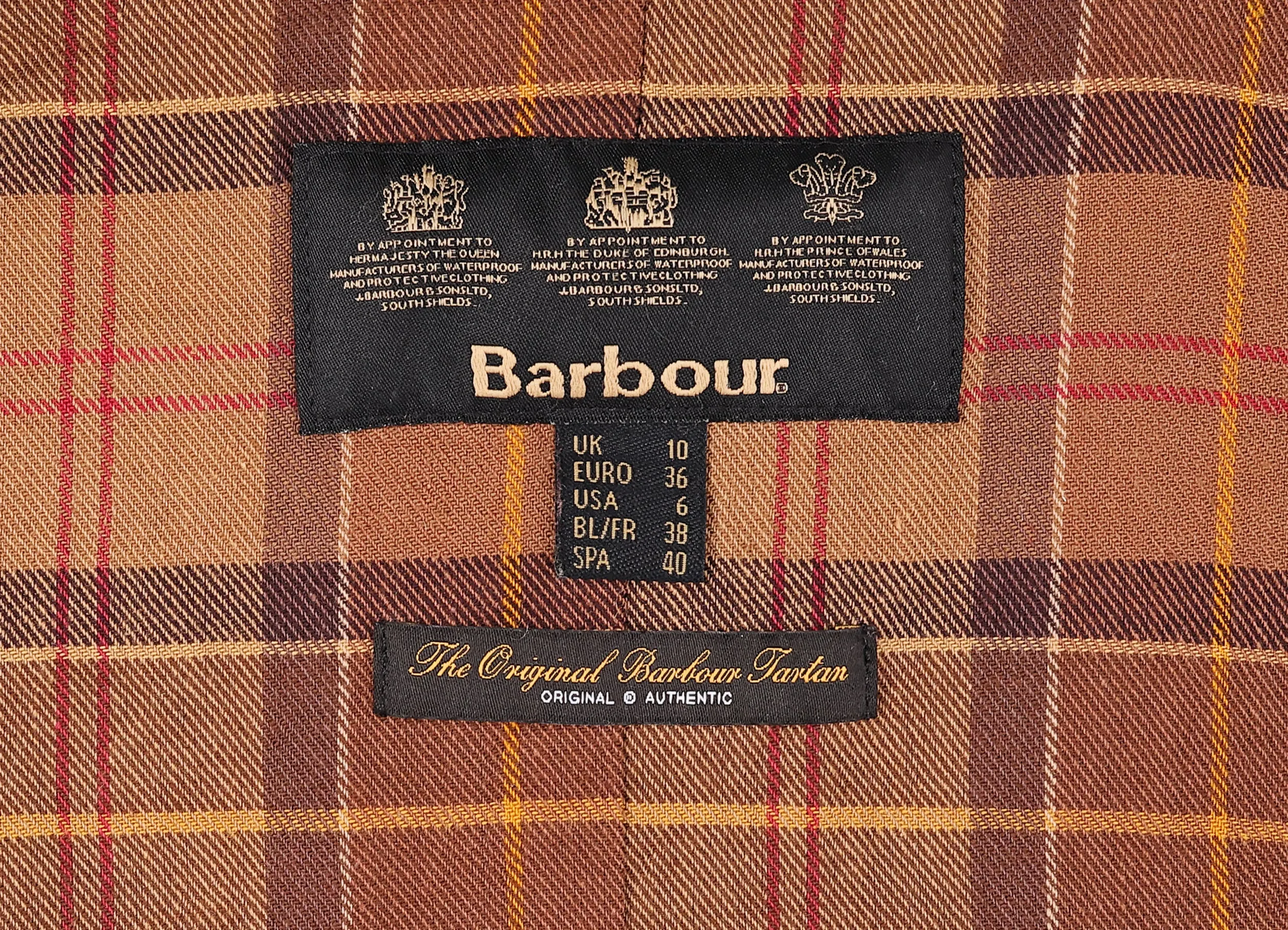Women's Barbour Utility Wax Jacket - Brown - Women's M