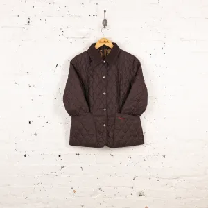 Women's Country Cottage Prints Barbour Liddesdale Quilted Jacket - Btown - Women's M