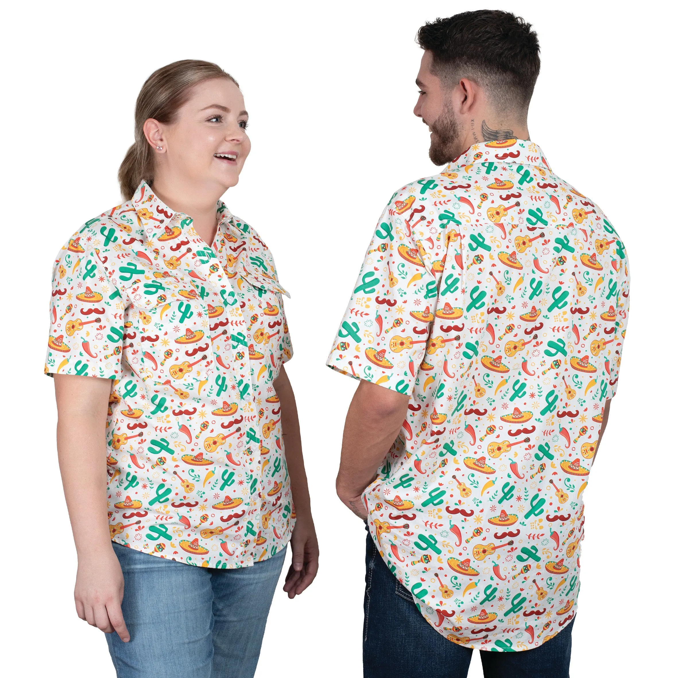 Women's - Izzy - Full Button - Short Sleeve