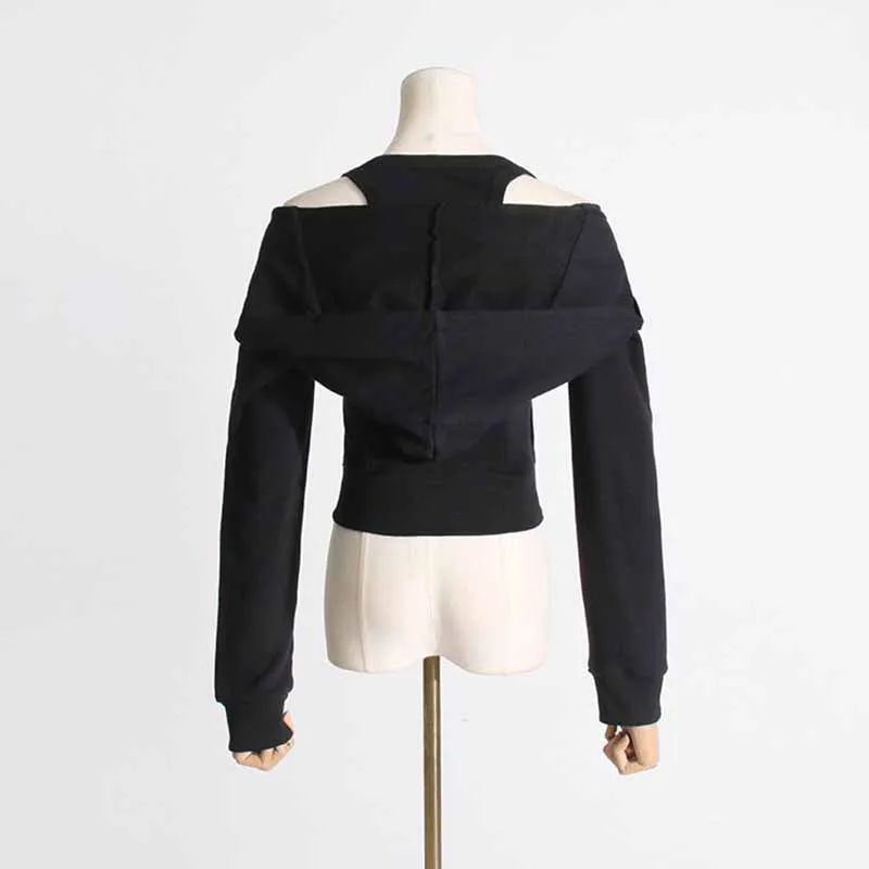 Women's Layered Corset hoodie