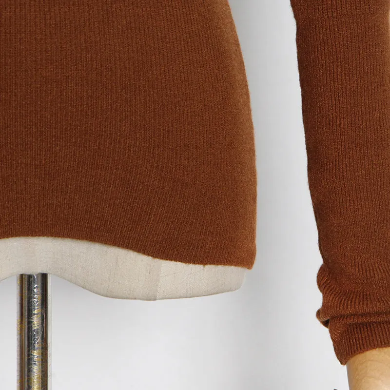 Women's Off-Shoulder Knitted Top