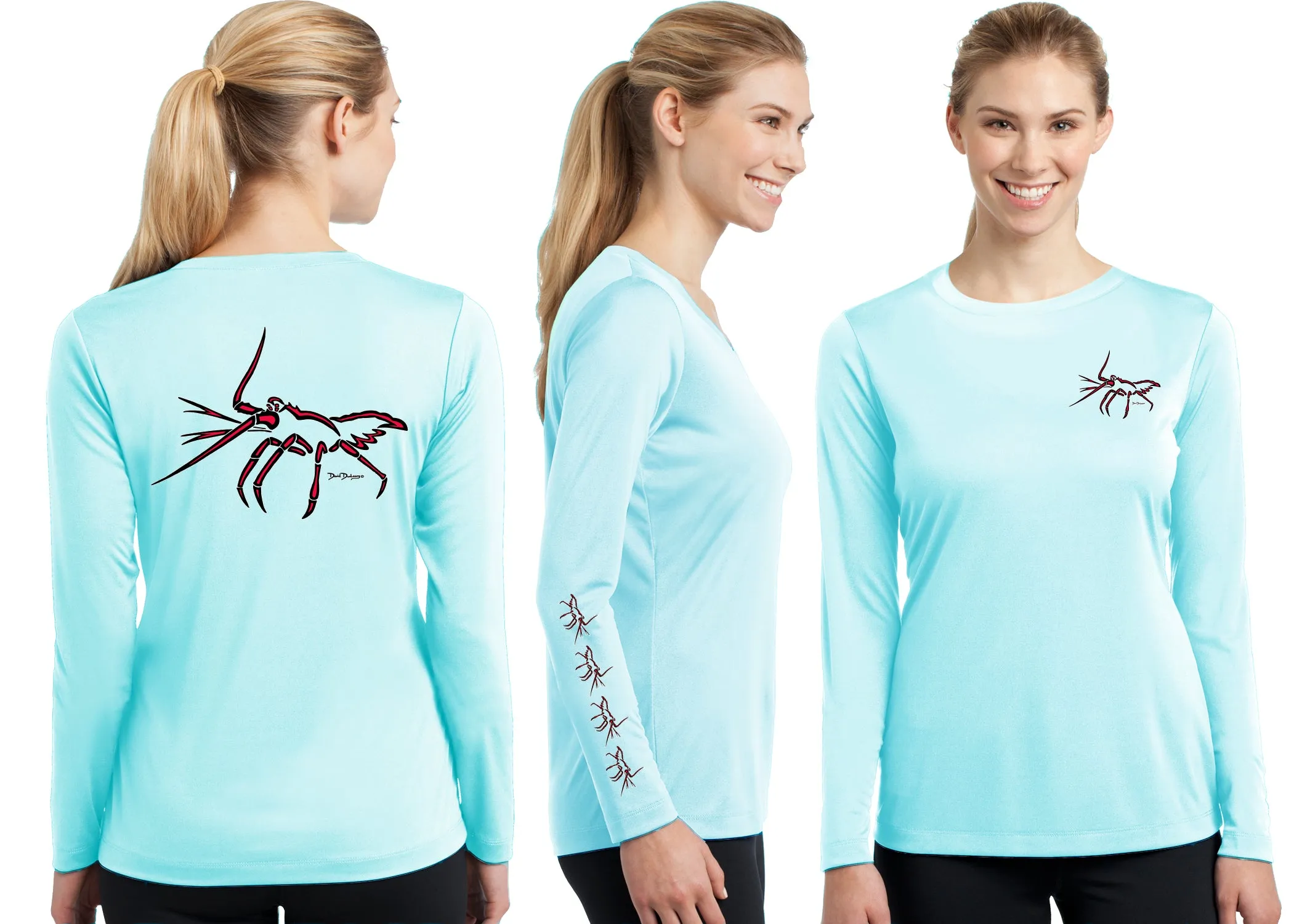 Women’s Performance Lobster Deco Long Sleeve