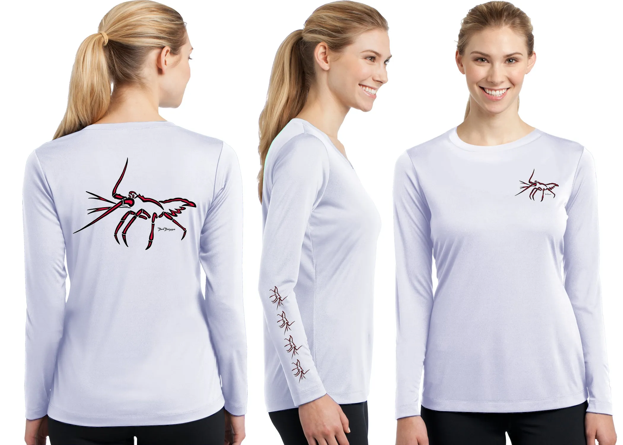 Women’s Performance Lobster Deco Long Sleeve