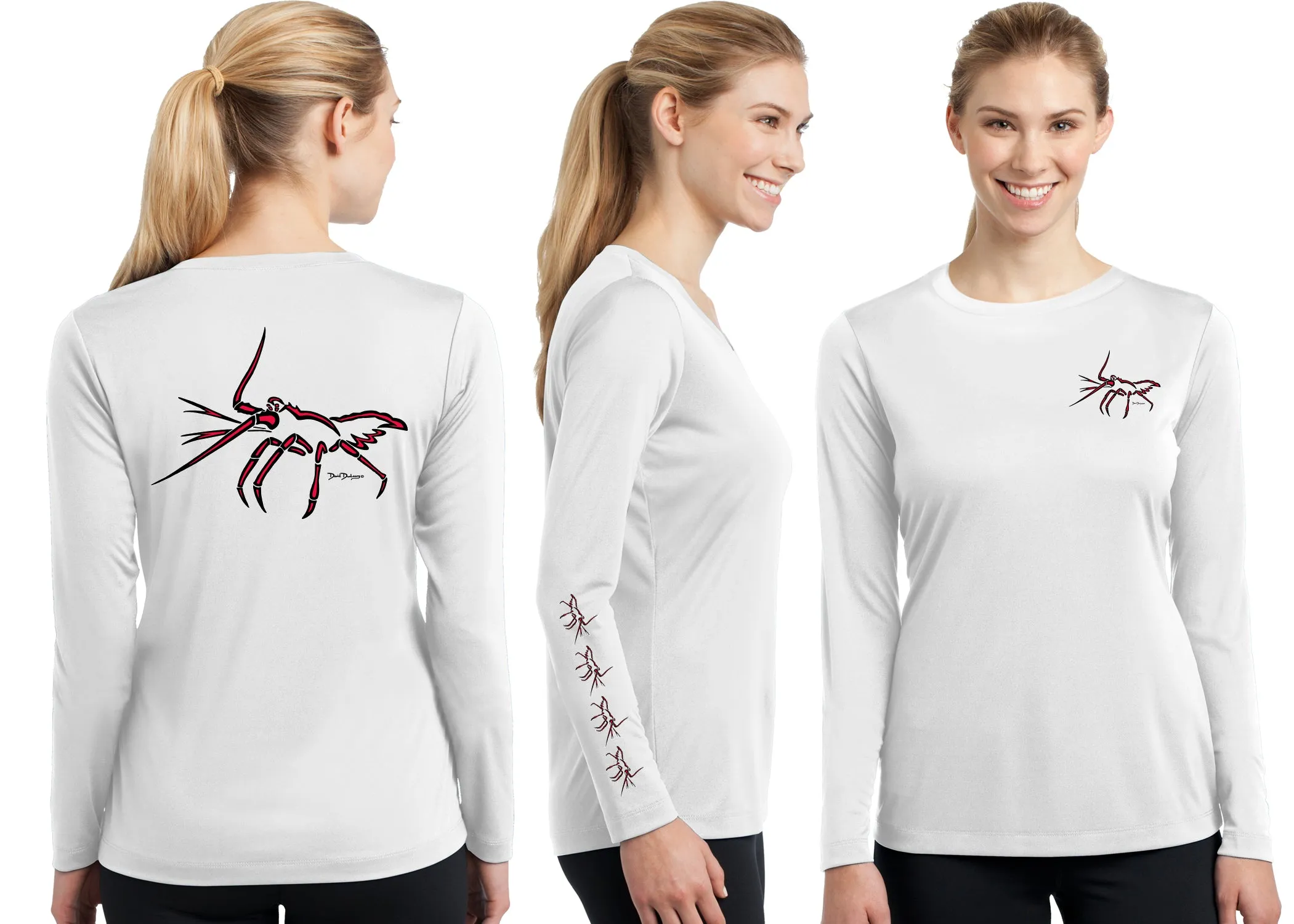 Women’s Performance Lobster Deco Long Sleeve