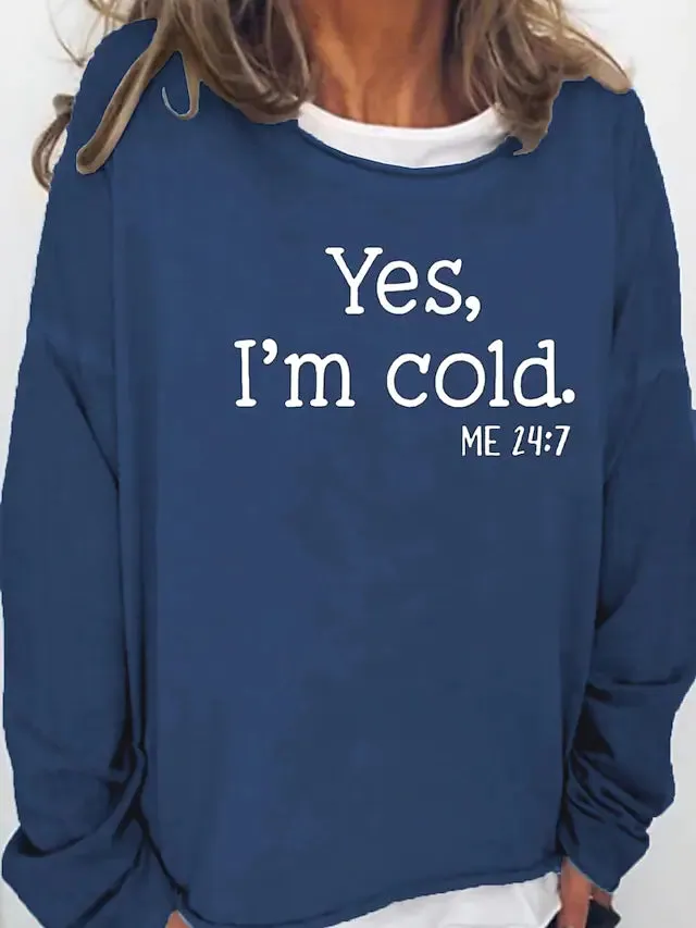 Women's Sweatshirt Pullover Streetwear Letter