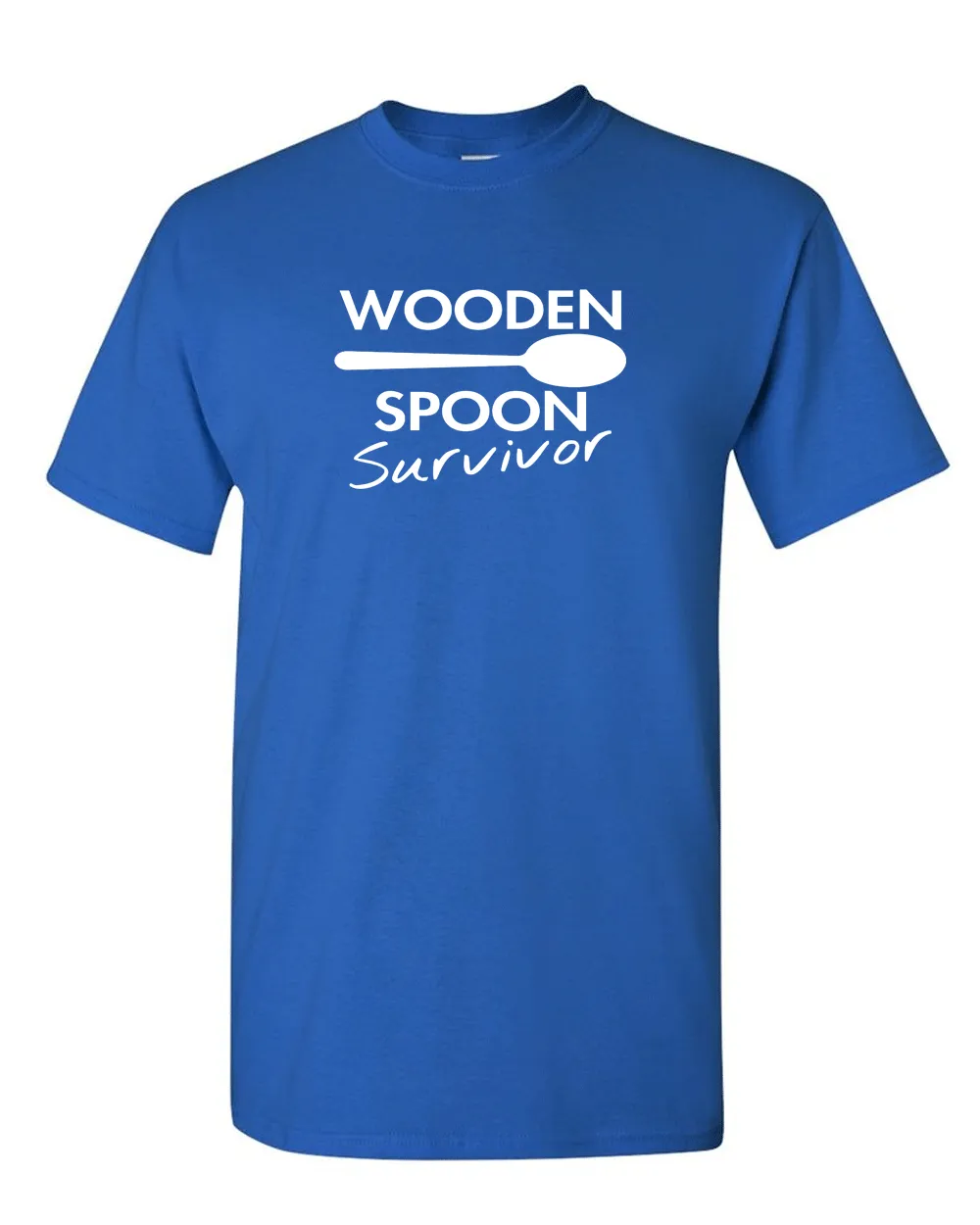 Wooden Spoon Survivor T-shirt Adult Humor Tee Sarcastic Funny T Shirt