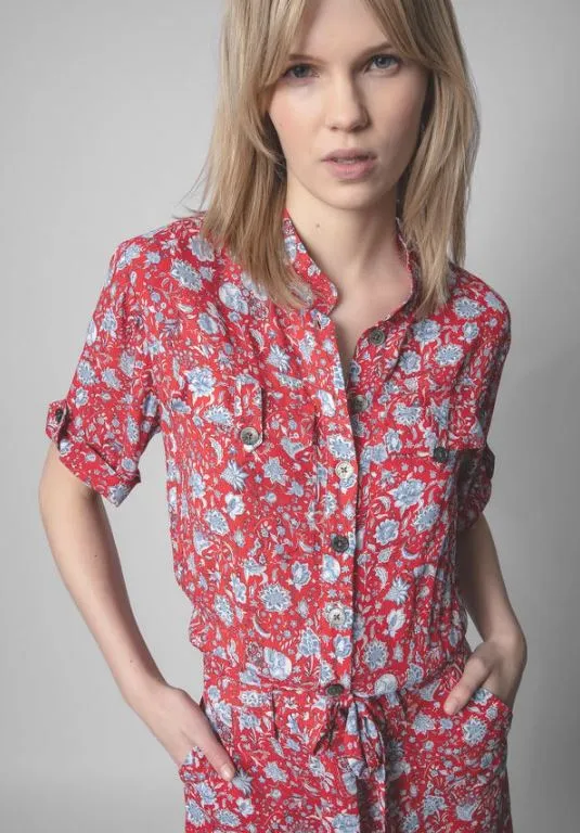 Zadig & Voltaire - Cookis Floral Playsuit