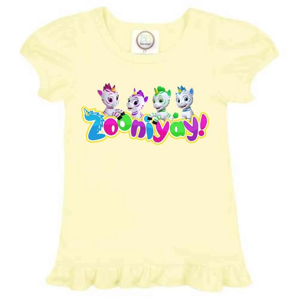 Zooniyay!, Ruffle Girl's Tee